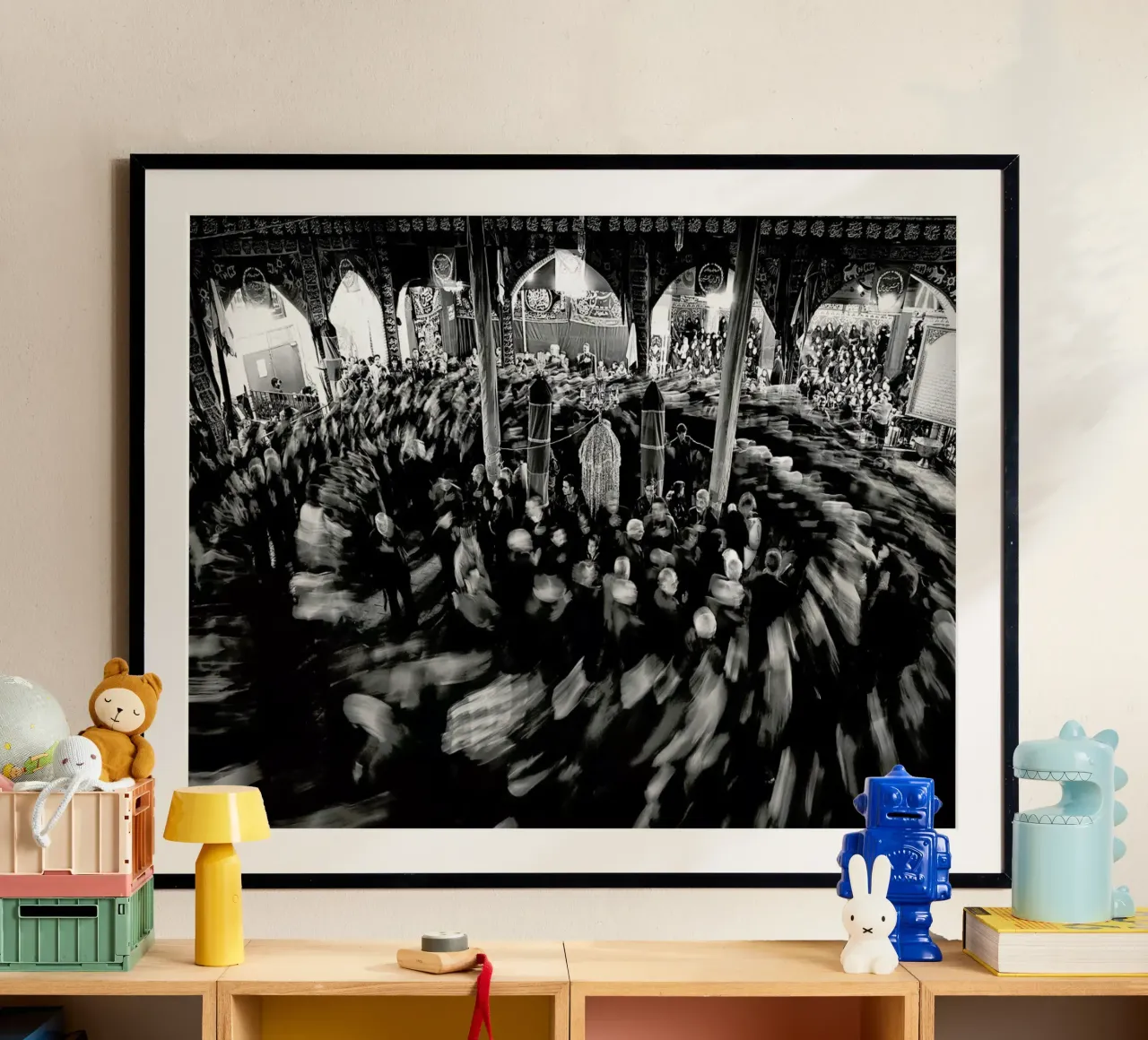 Spiral - Reza Vaezpour poster con telaio in alluminio da Pictufy