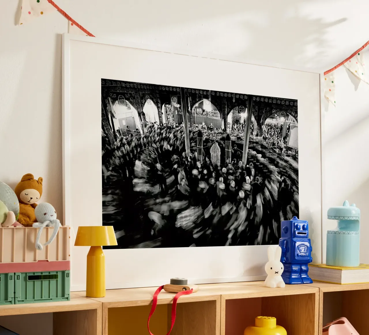 Spiral - Reza Vaezpour poster con telaio in alluminio da Pictufy