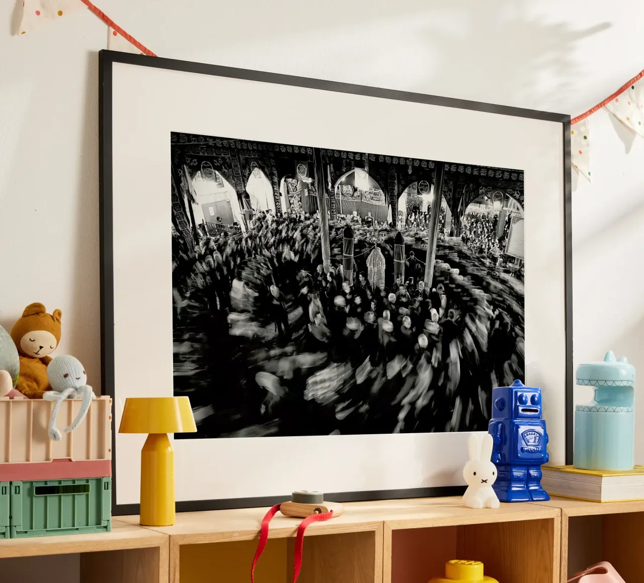 Spiral - Reza Vaezpour poster con telaio in alluminio da Pictufy