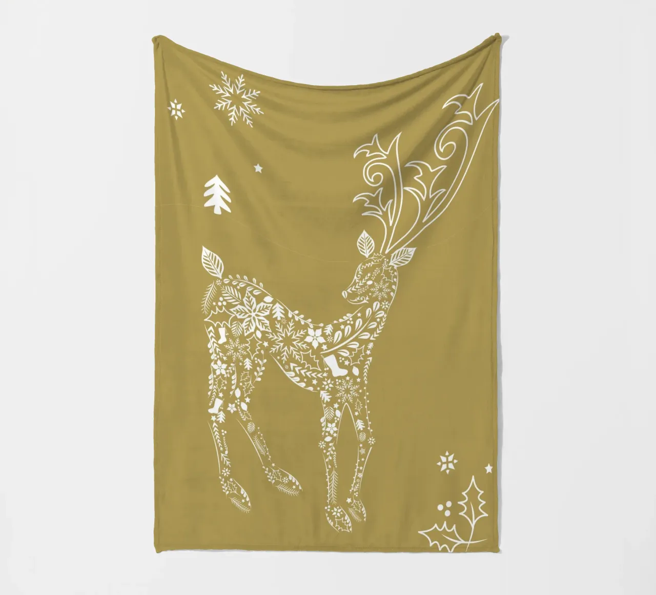 Dear Deer coperta in pile da Catherine Aguilar