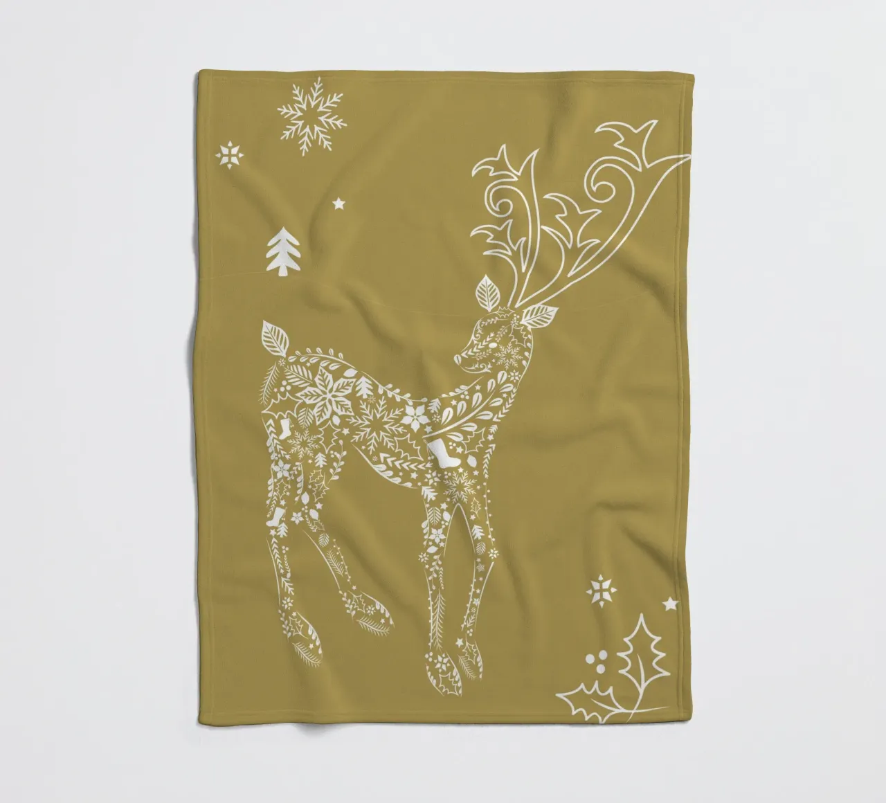 Dear Deer coperta in pile da Catherine Aguilar