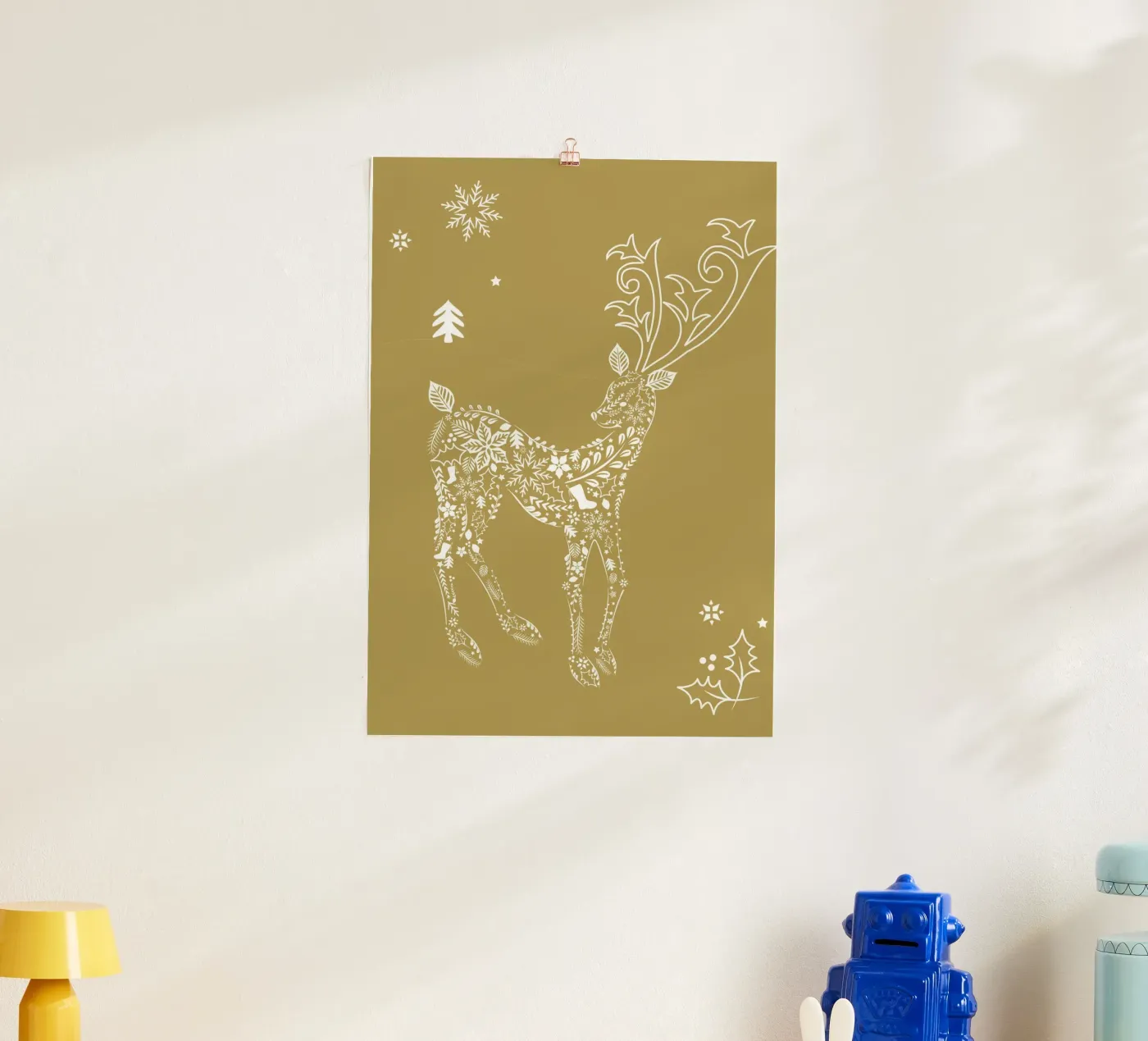 Dear Deer poster by Catherine Aguilar