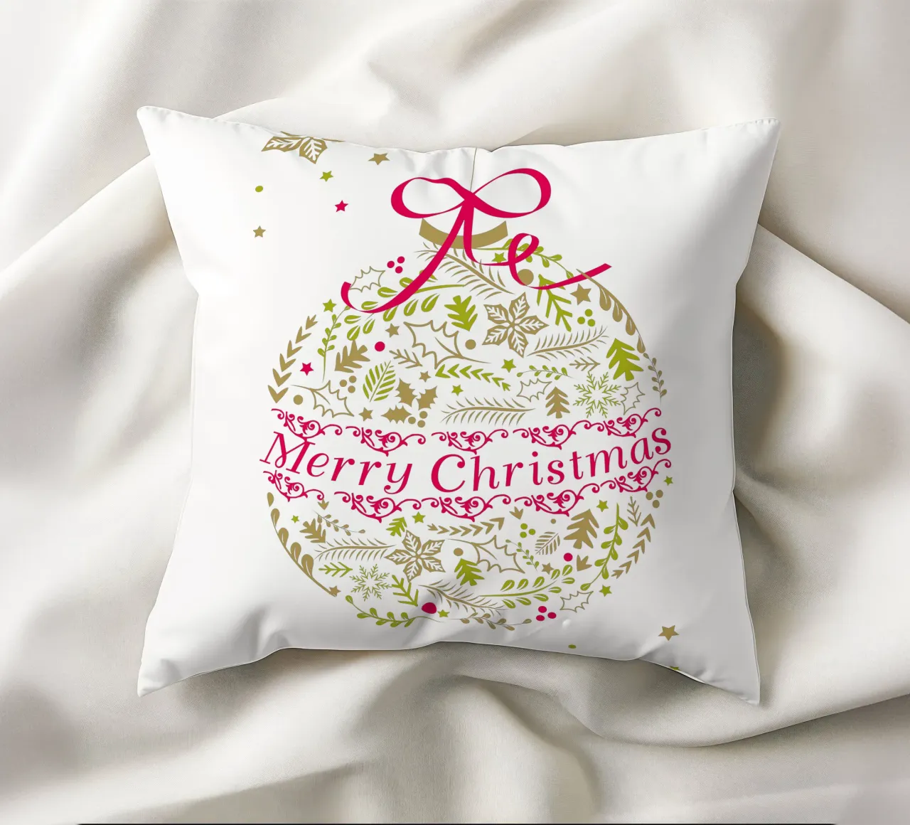Golden Bauble cuscino da Catherine Aguilar