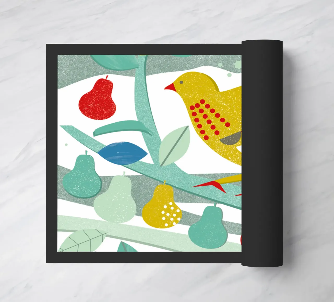 Partridge In A Pear Tree paillasson de Catherine Aguilar