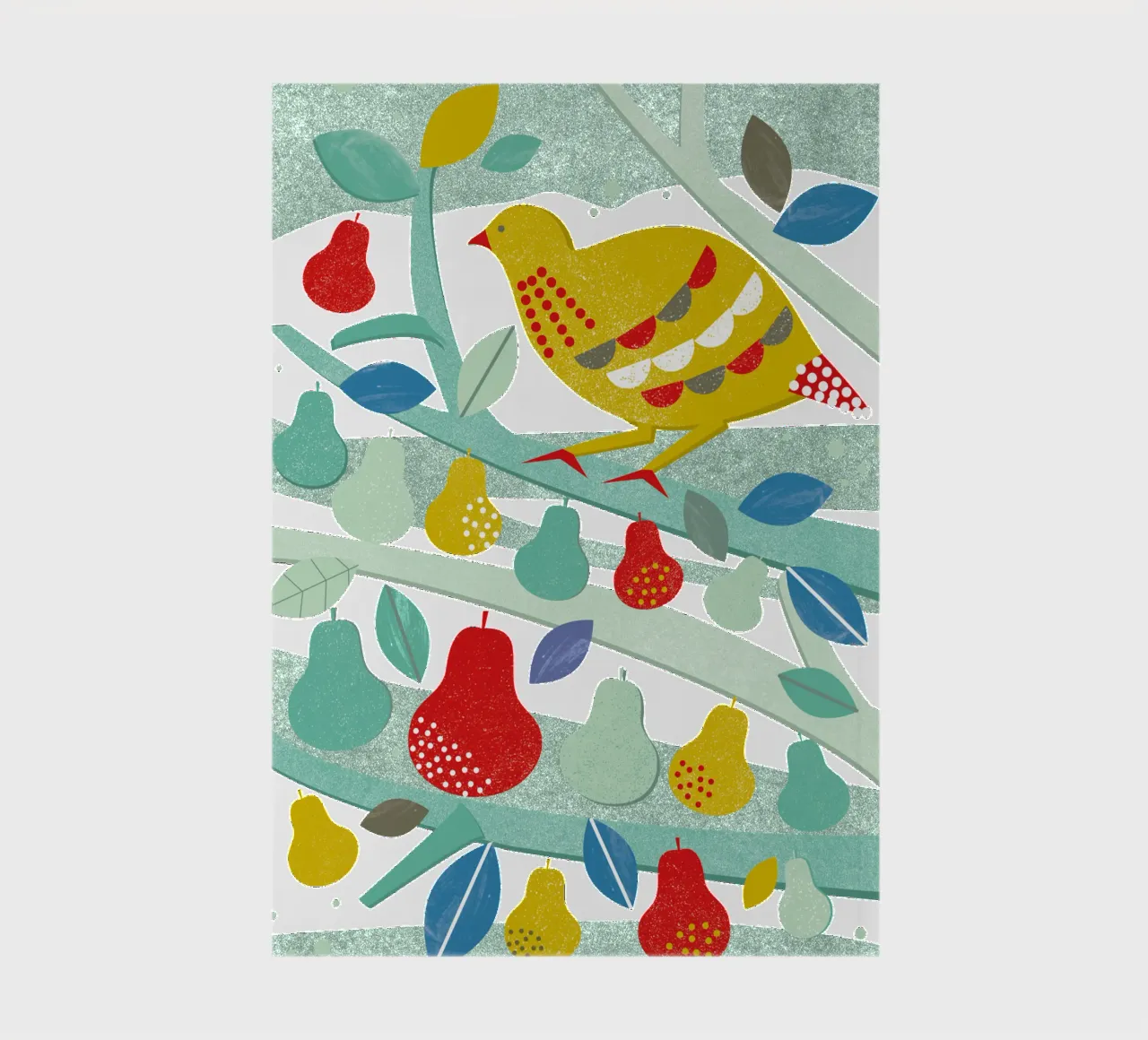 Partridge In A Pear Tree notebook by Catherine Aguilar