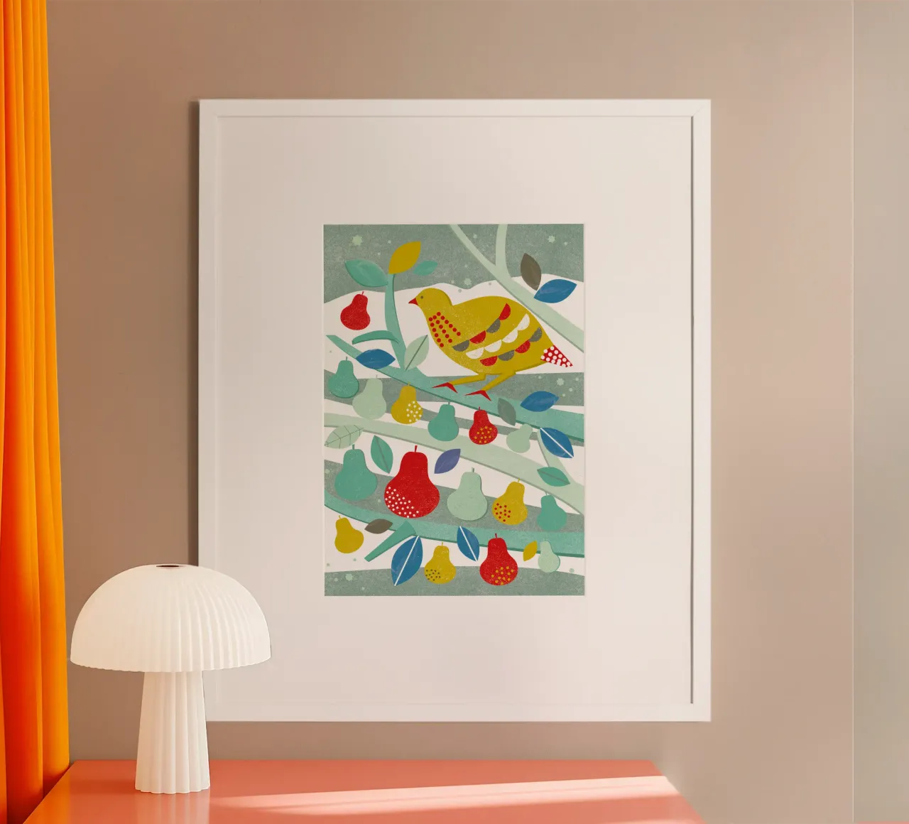 Partridge In A Pear Tree poster da Catherine Aguilar
