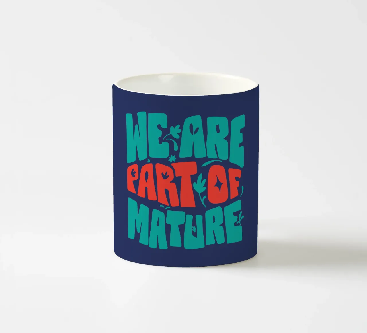 Siamo parte di un gruppo maturo tazza in ceramica da Gunawan Rb