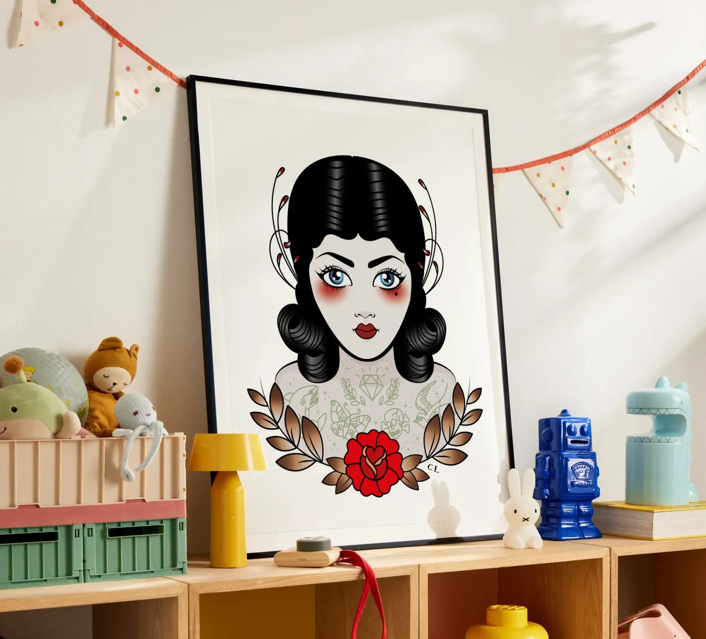 Flapper Girl poster da Killer Wolf