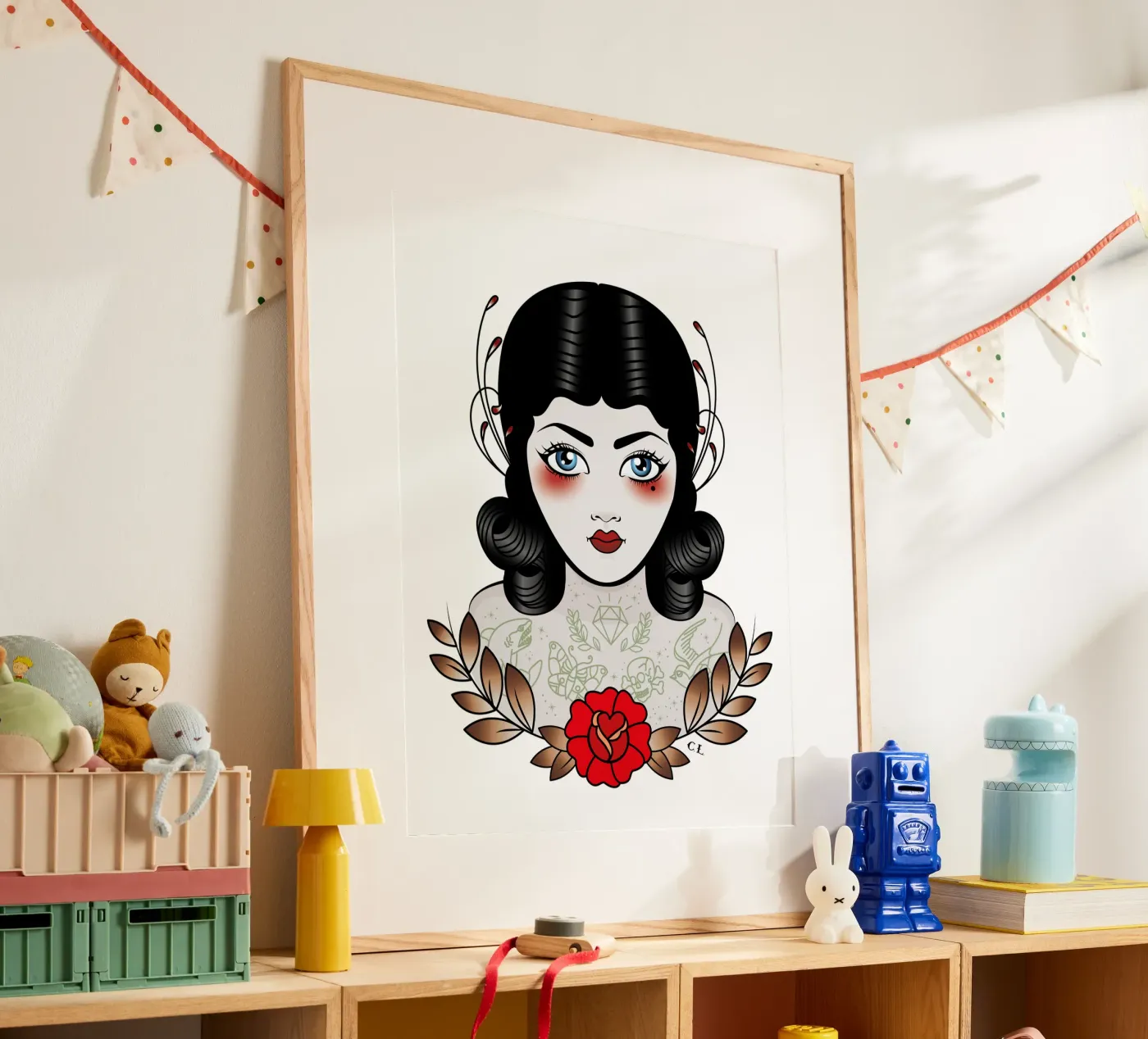 Flapper Girl poster da Killer Wolf