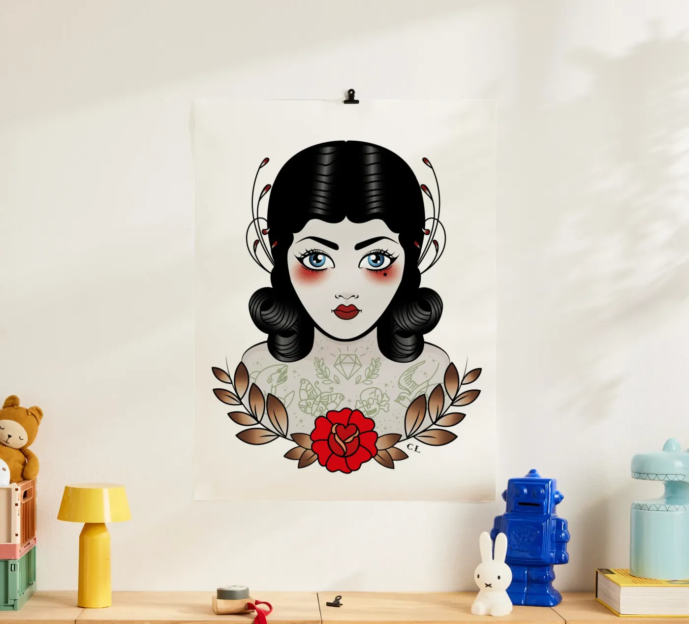 Flapper Girl poster da Killer Wolf