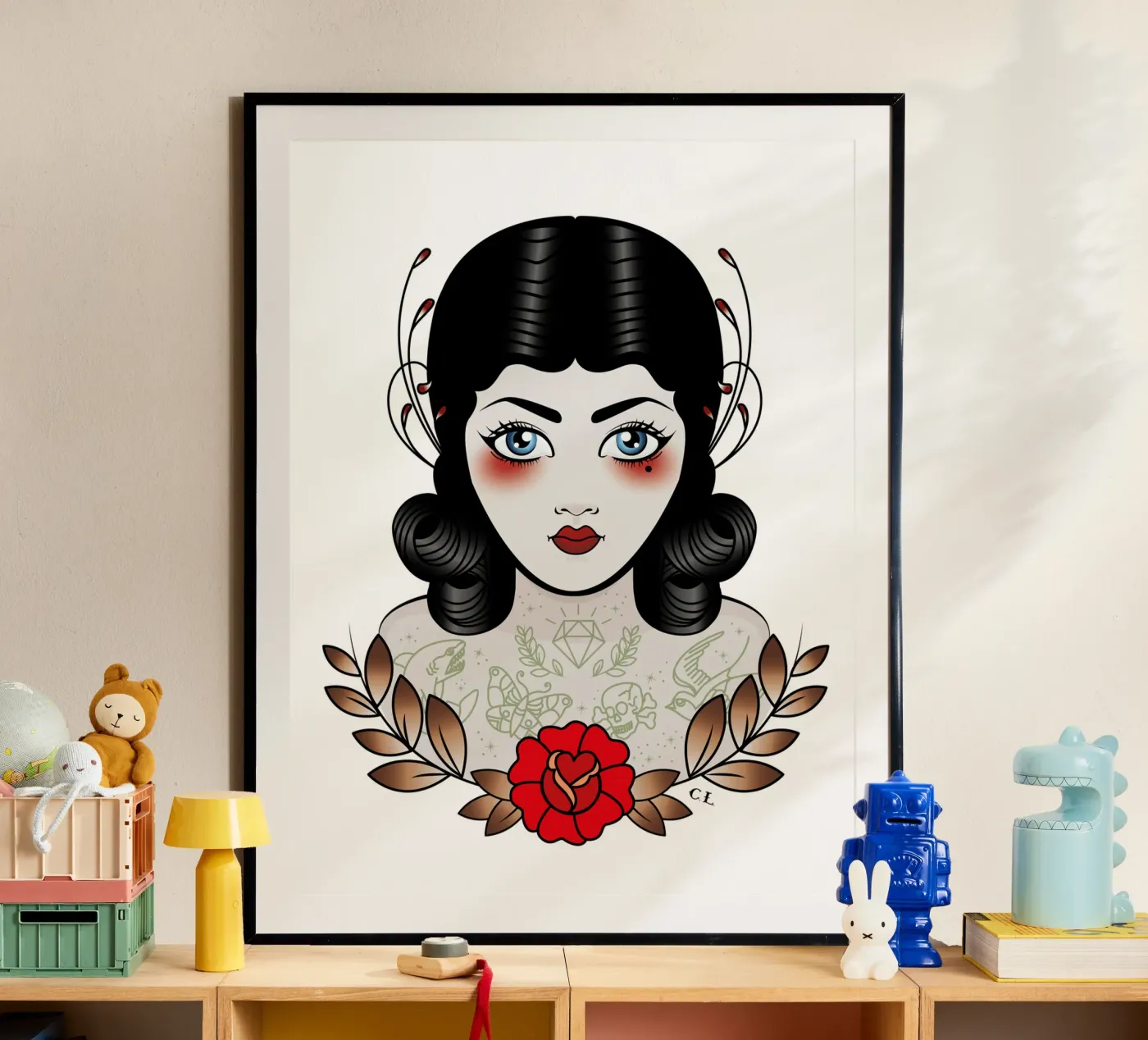 Flapper Girl poster da Killer Wolf