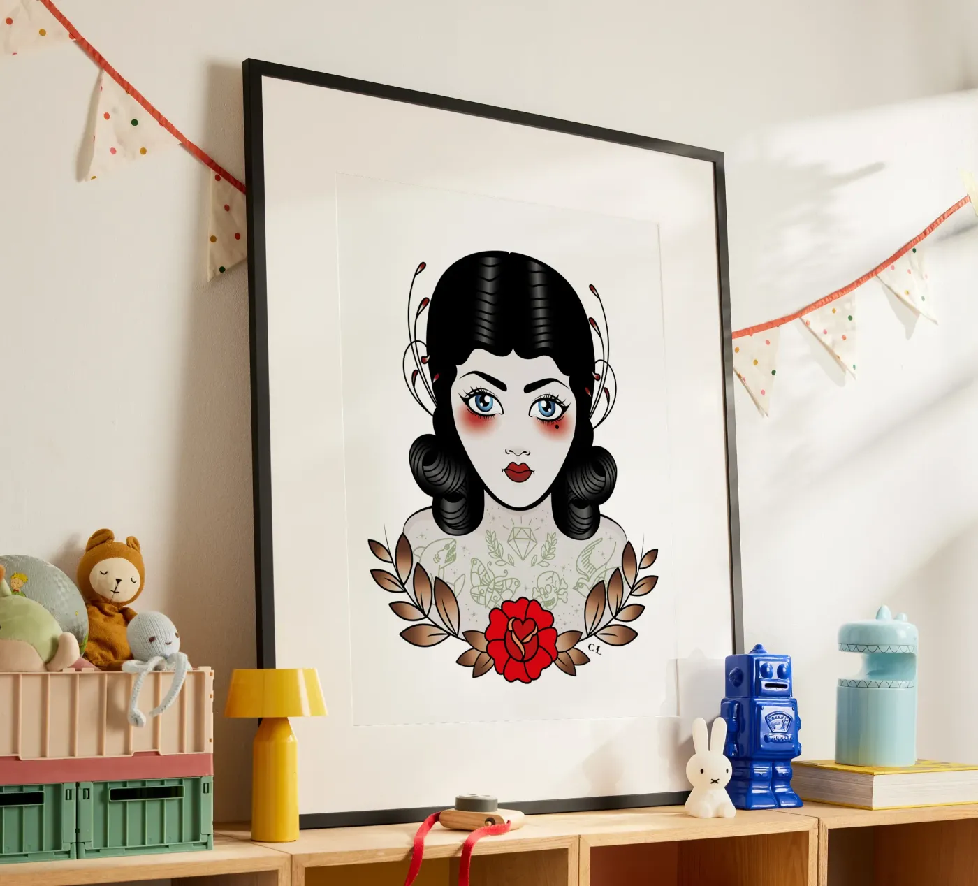 Flapper Girl poster da Killer Wolf