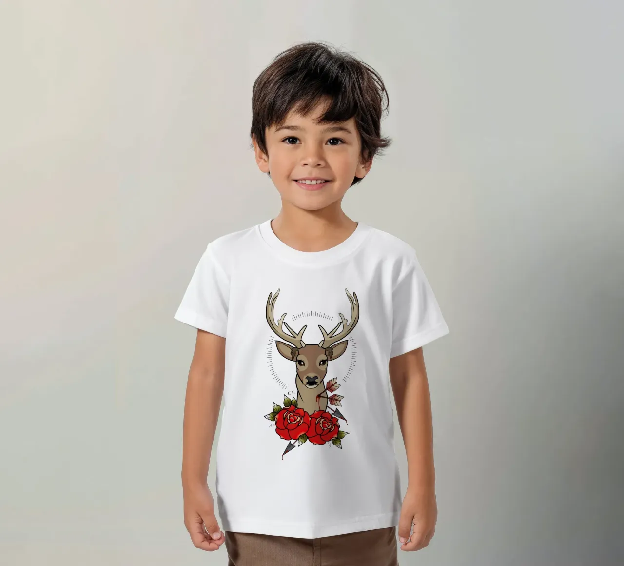 Deer t-shirt bambini da Killer Wolf