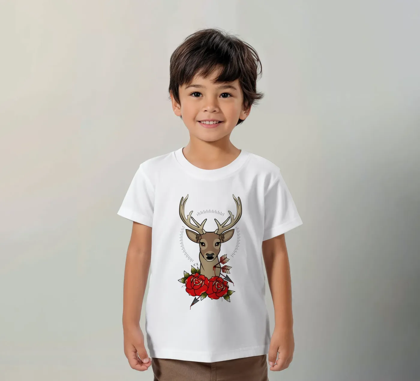 Deer t-shirt bambini da Killer Wolf