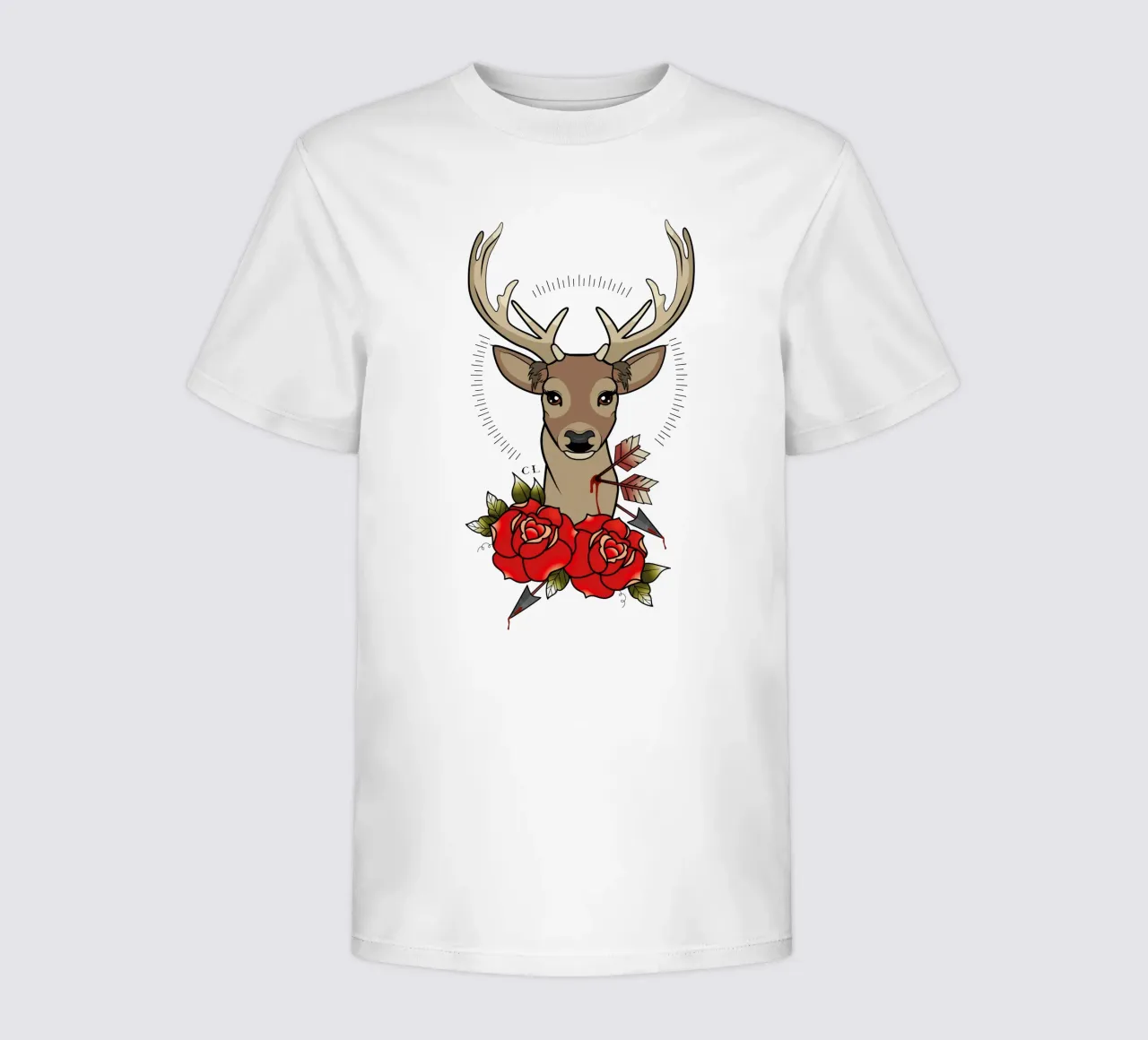 Deer t-shirt bambini da Killer Wolf