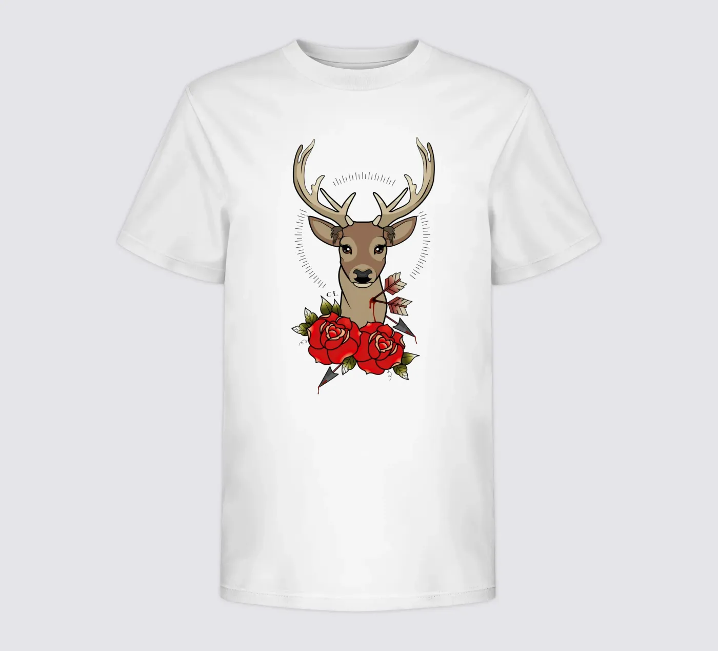 Deer t-shirt bambini da Killer Wolf