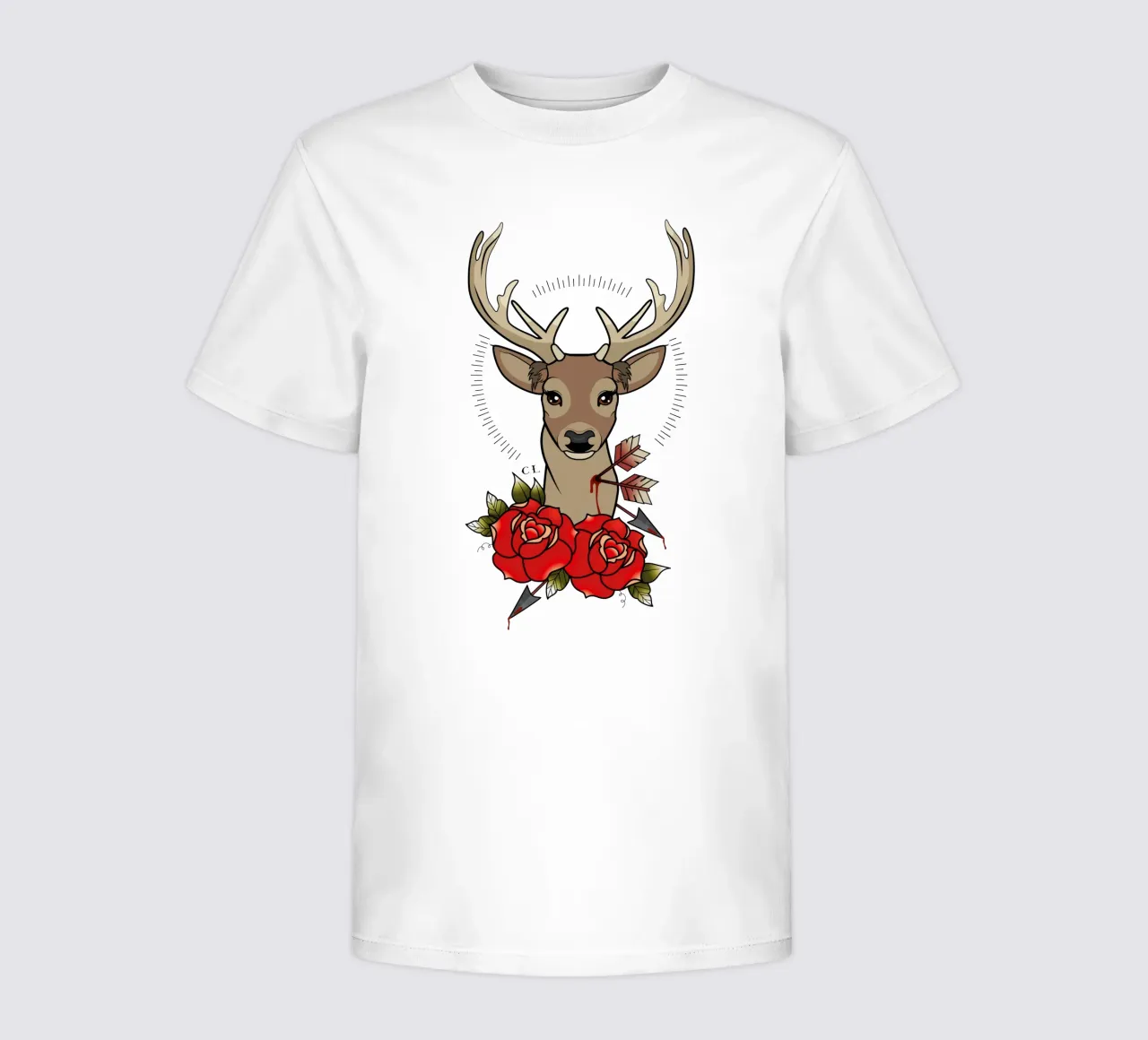 Deer t-shirt bambini da Killer Wolf