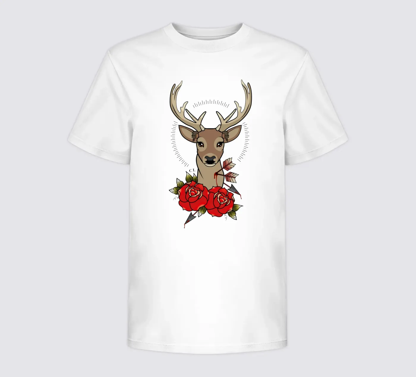 Deer t-shirt bambini da Killer Wolf