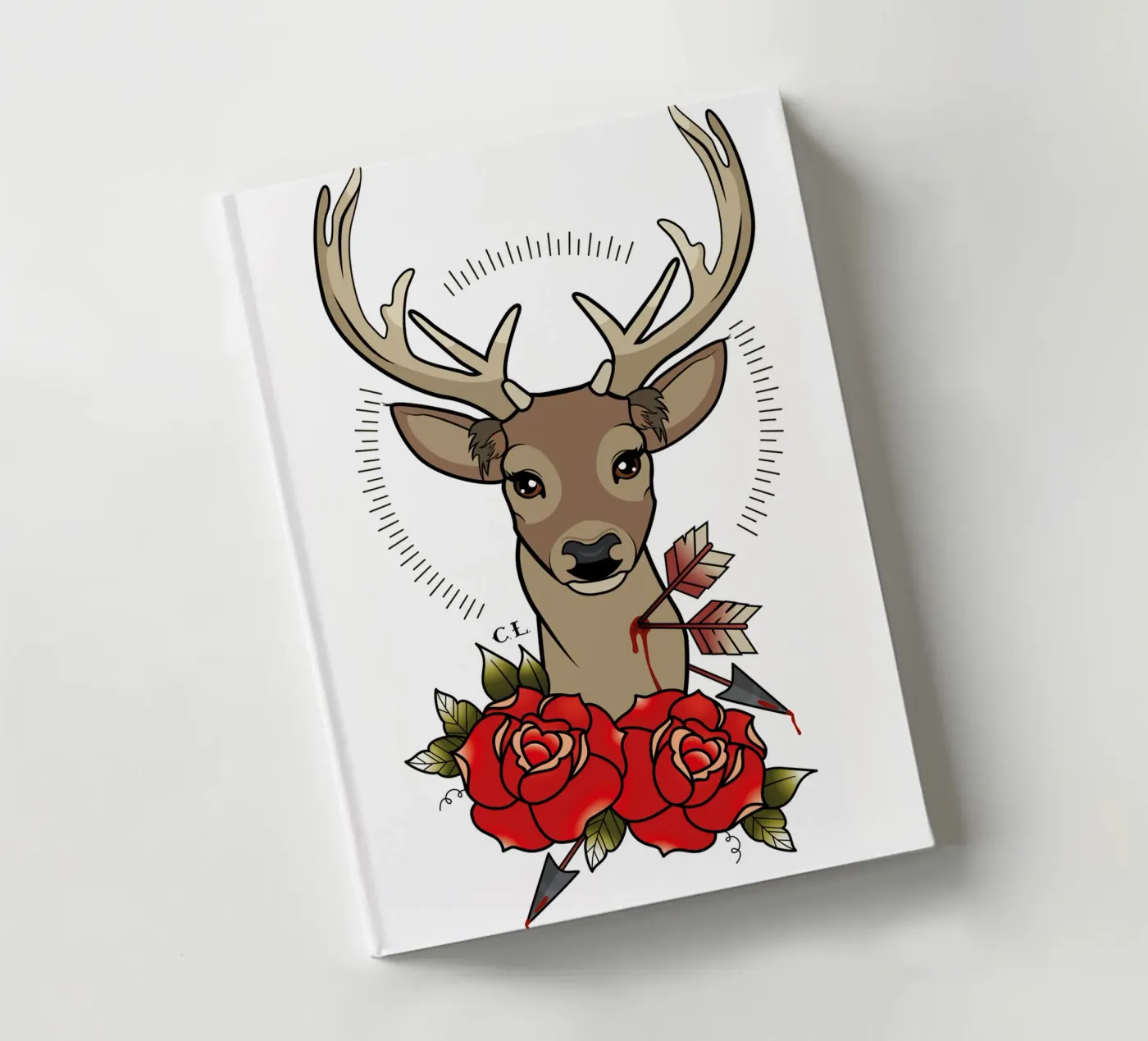 Deer notebook by Killer Wolf