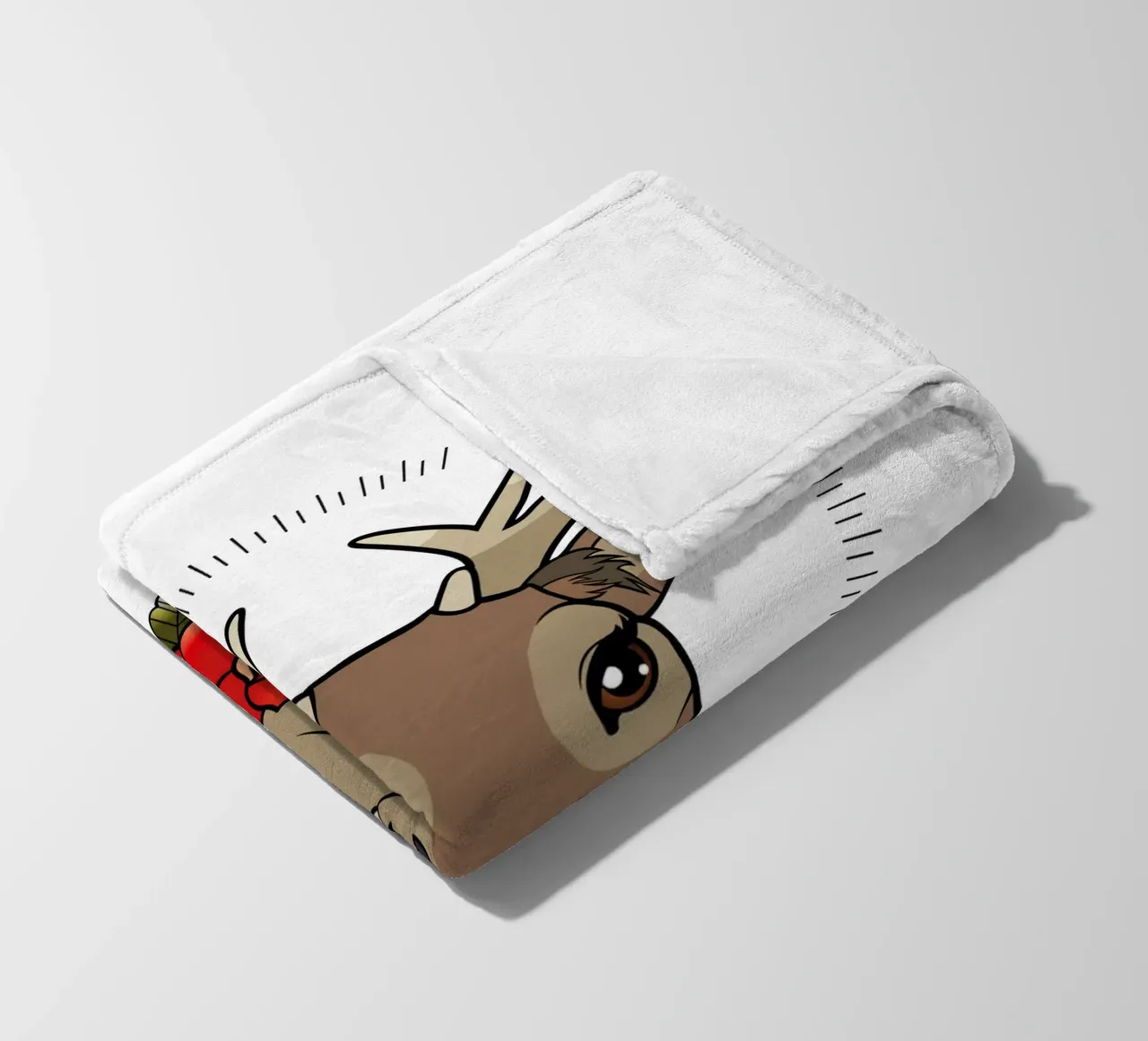 Deer Fleecedecke von Killer Wolf