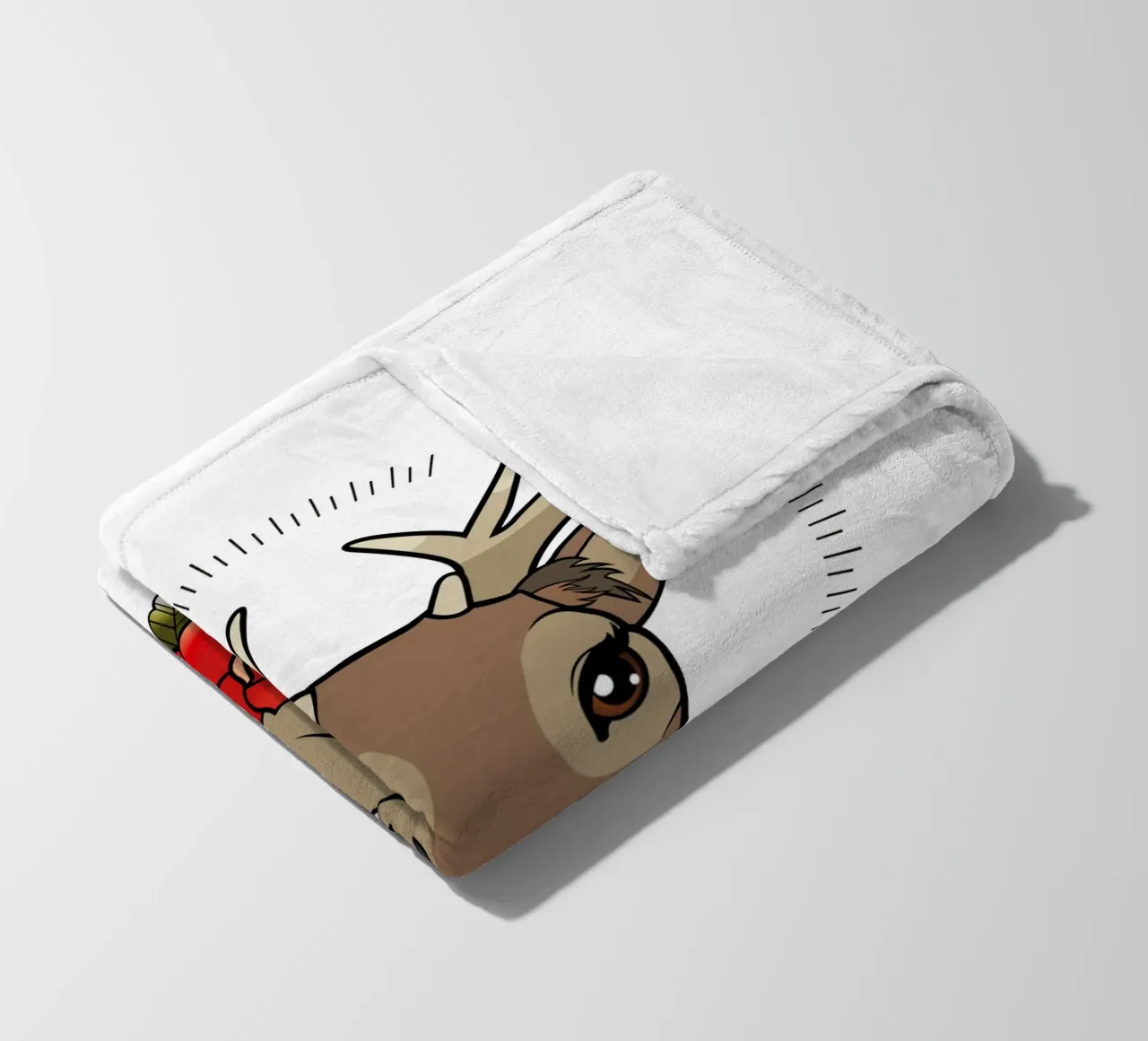 Deer Fleecedecke von Killer Wolf