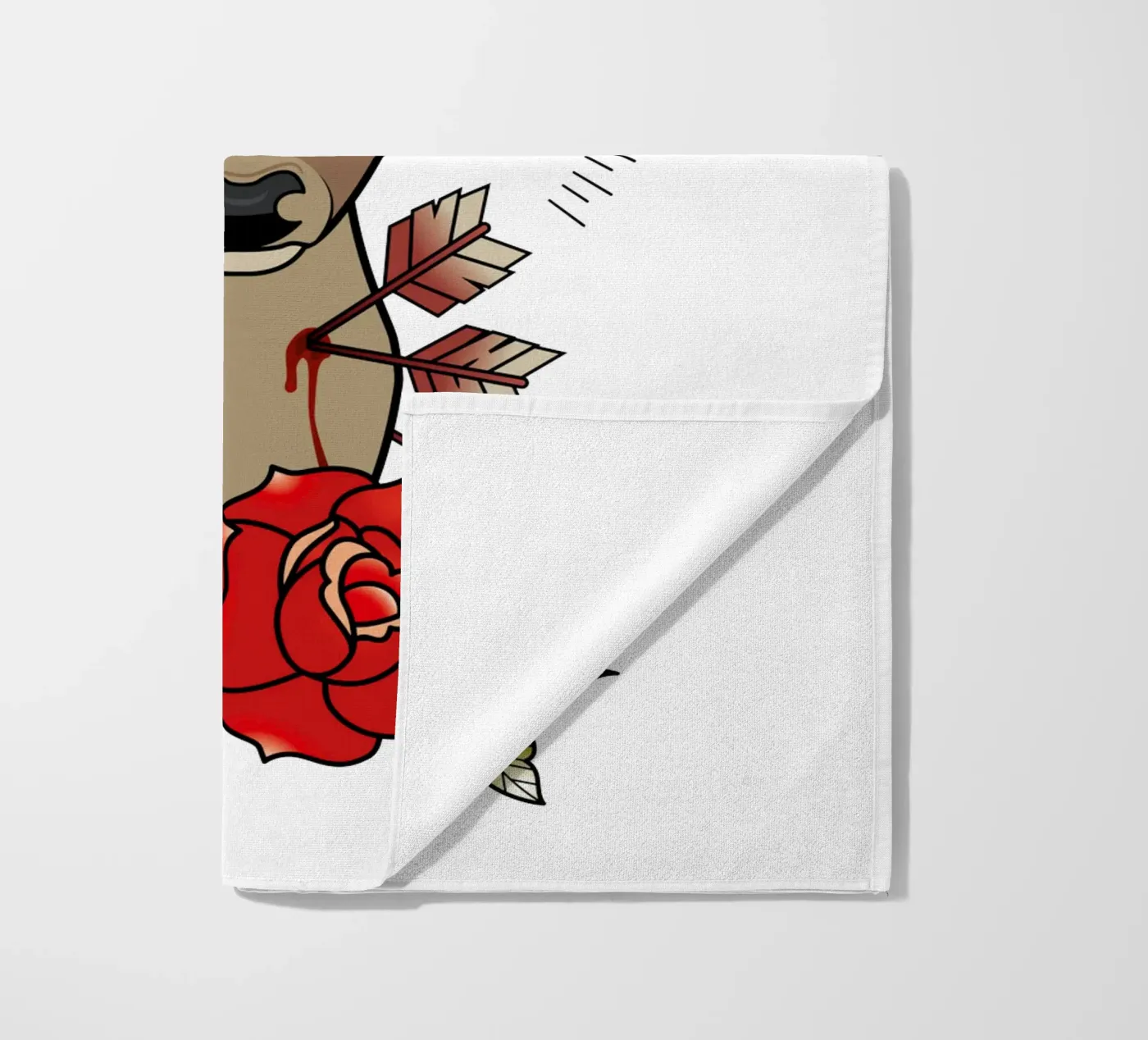 Deer strandhanddoek van Killer Wolf