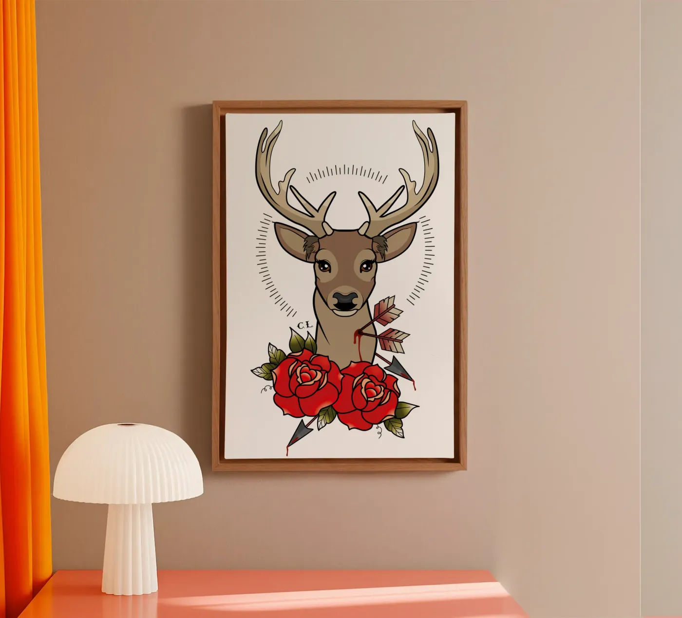 Deer tela da Killer Wolf