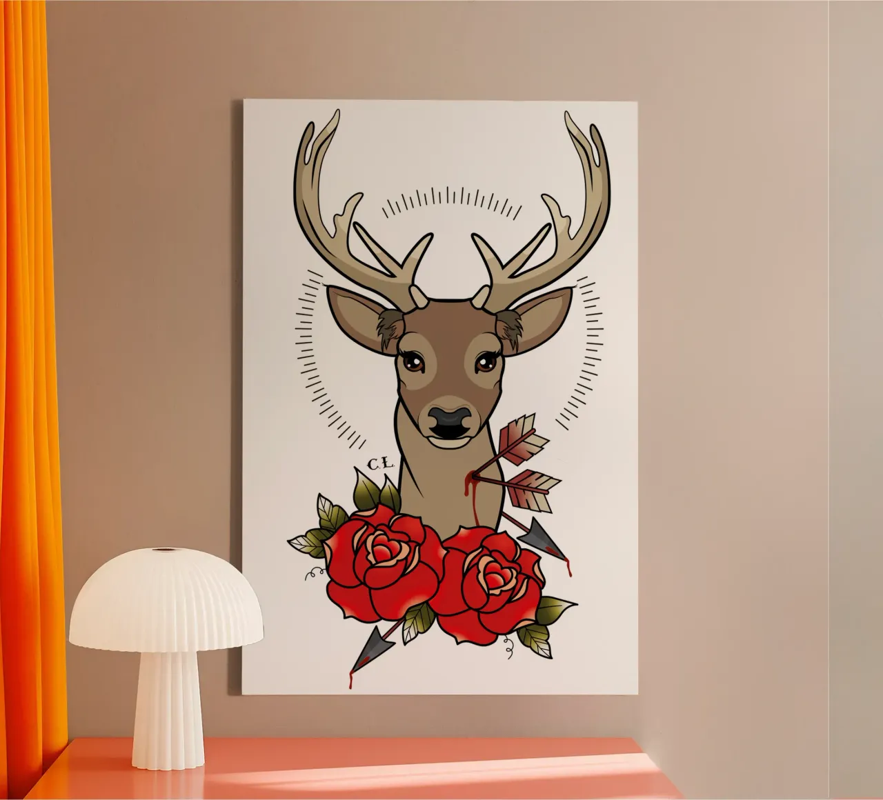 Deer tela da Killer Wolf