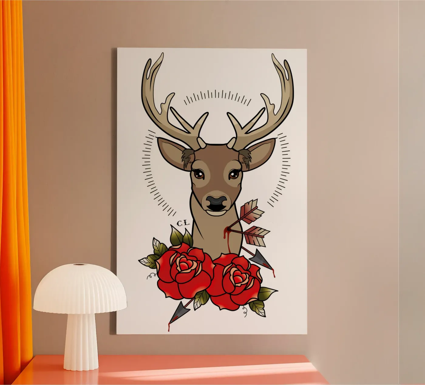 Deer tela da Killer Wolf