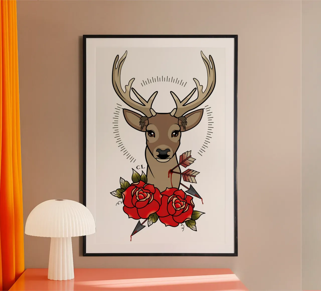 Deer poster da Killer Wolf