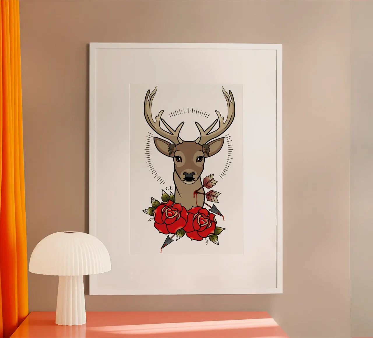 Deer poster da Killer Wolf