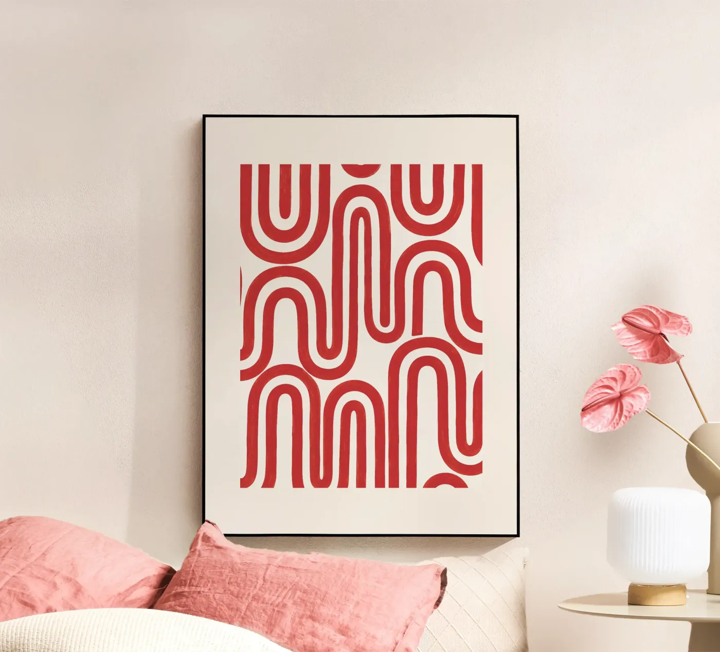 Retro Flow Lines plexiglass da Bojasweet
