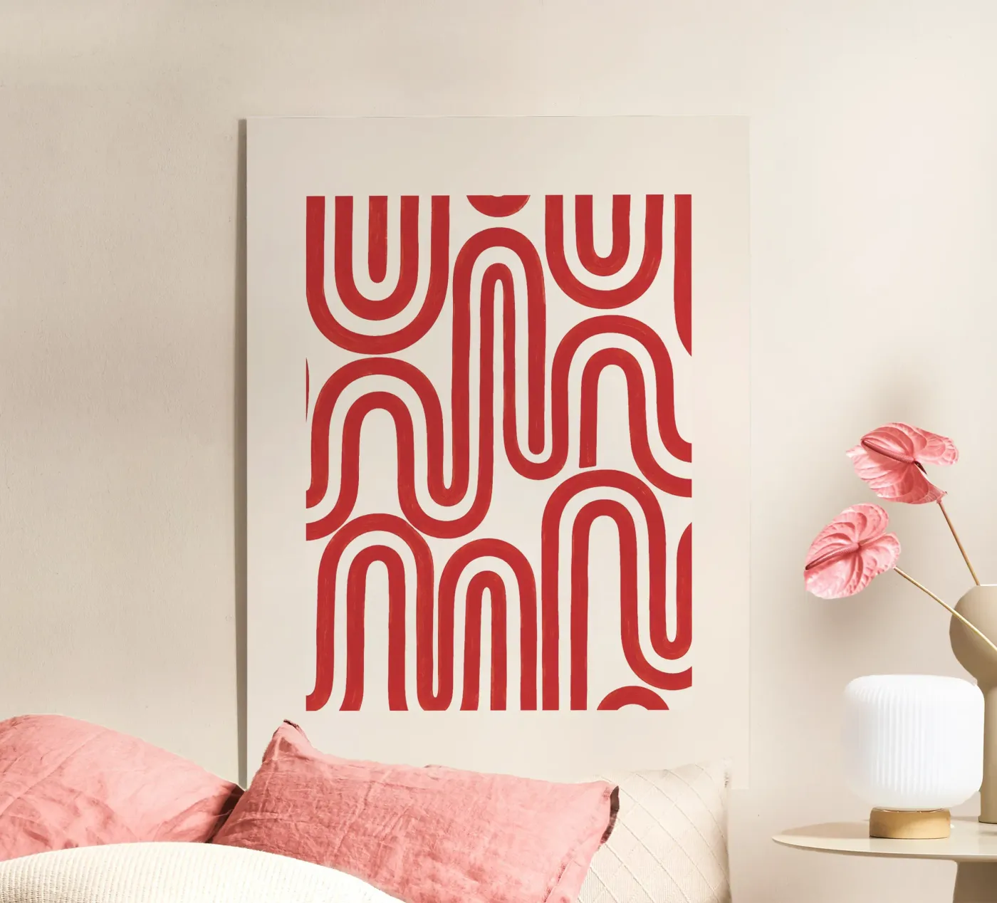 Retro Flow Lines plexiglass da Bojasweet