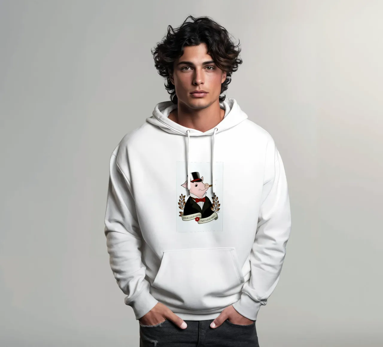 Napoleon felpa con cappuccio da Killer Wolf
