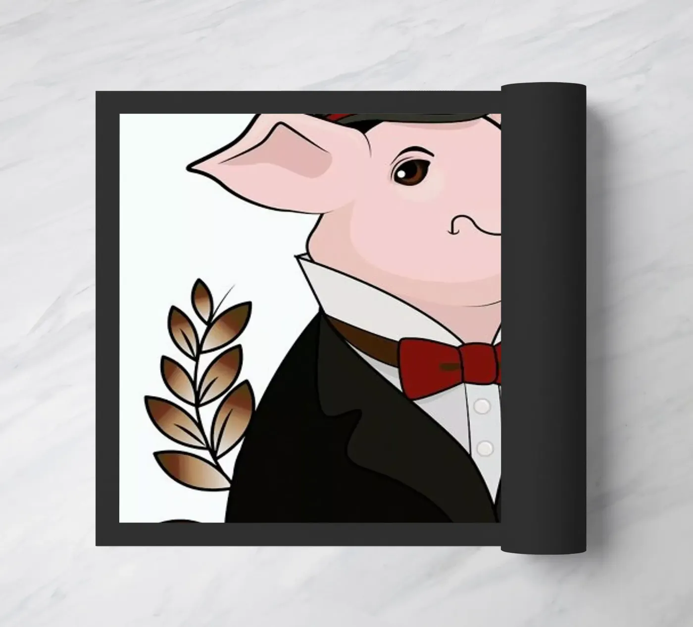 Napoleon doormat by Killer Wolf