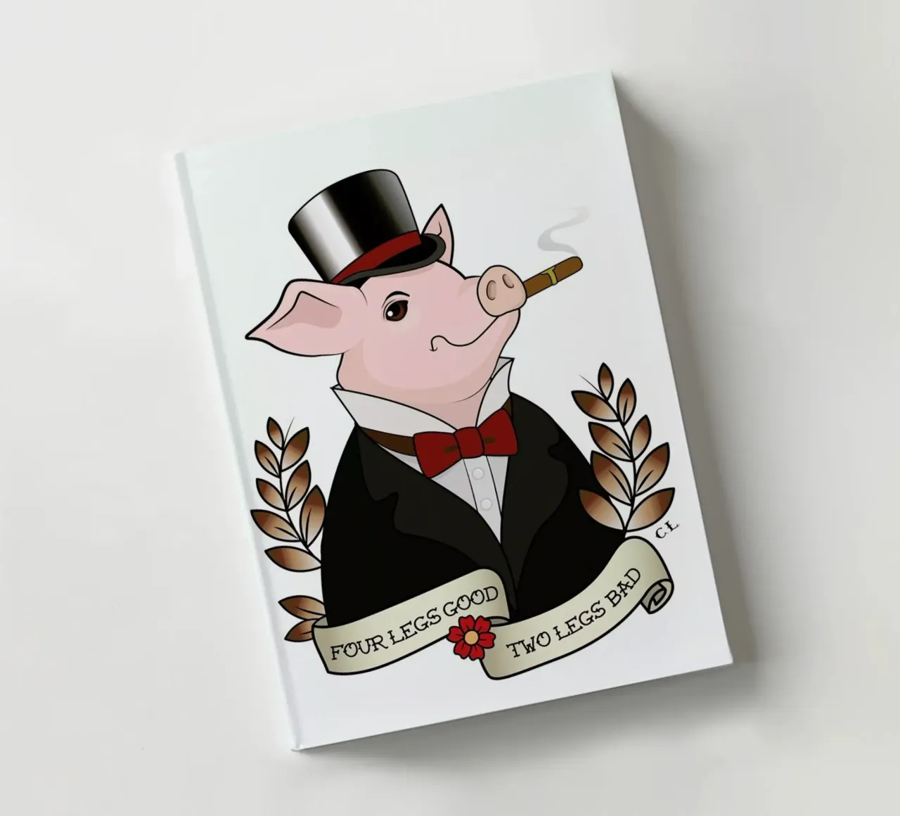 Napoleon notebook by Killer Wolf