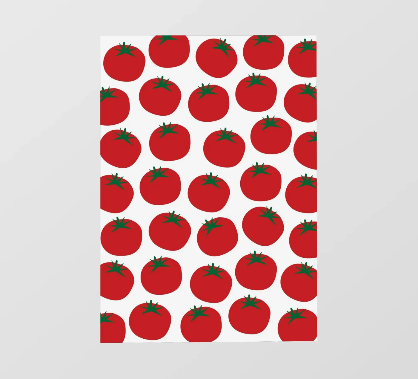 Tomatoes pattern backlit folie van Happypatterns