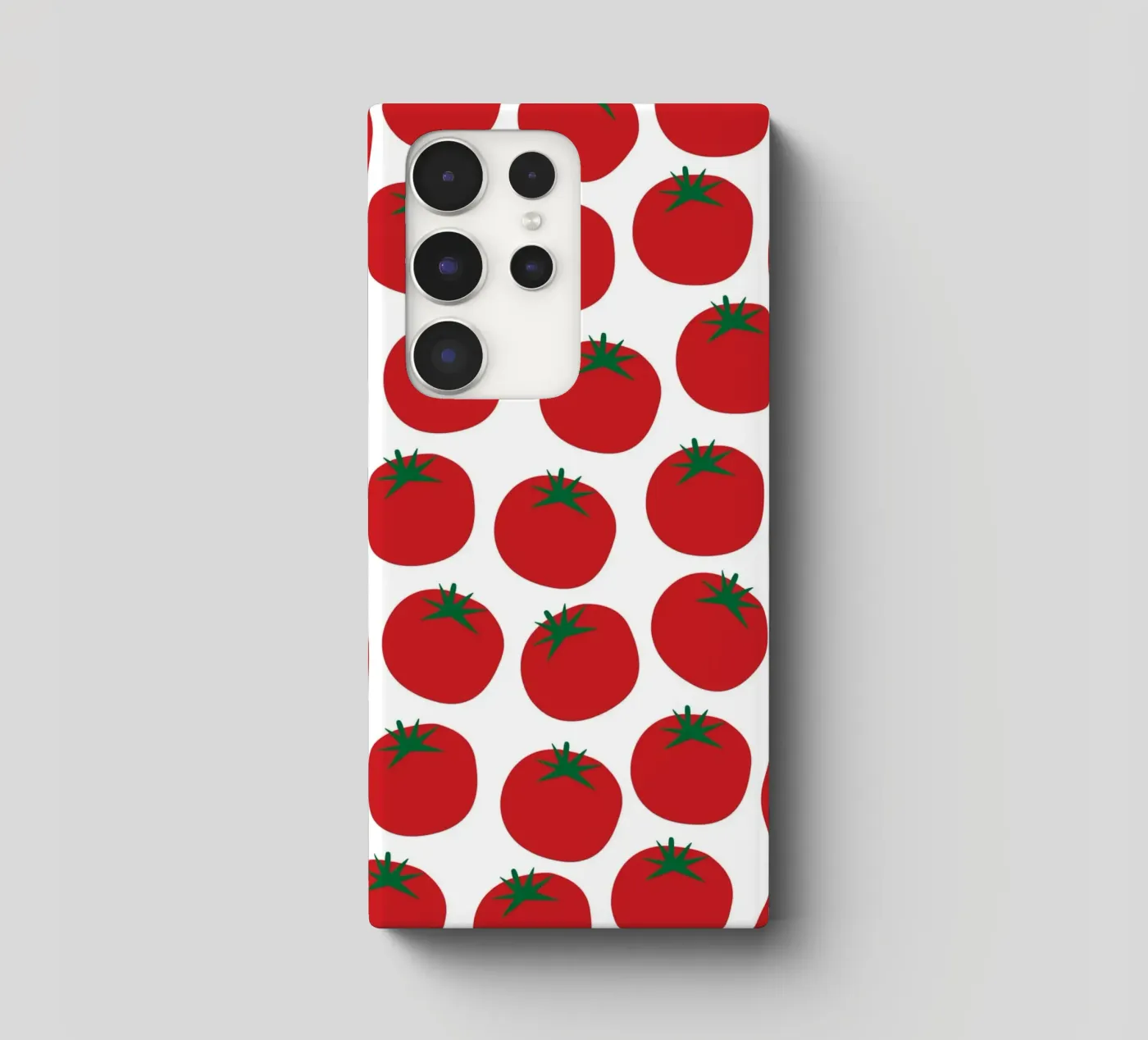 Tomatoes pattern cover samsung da Happypatterns