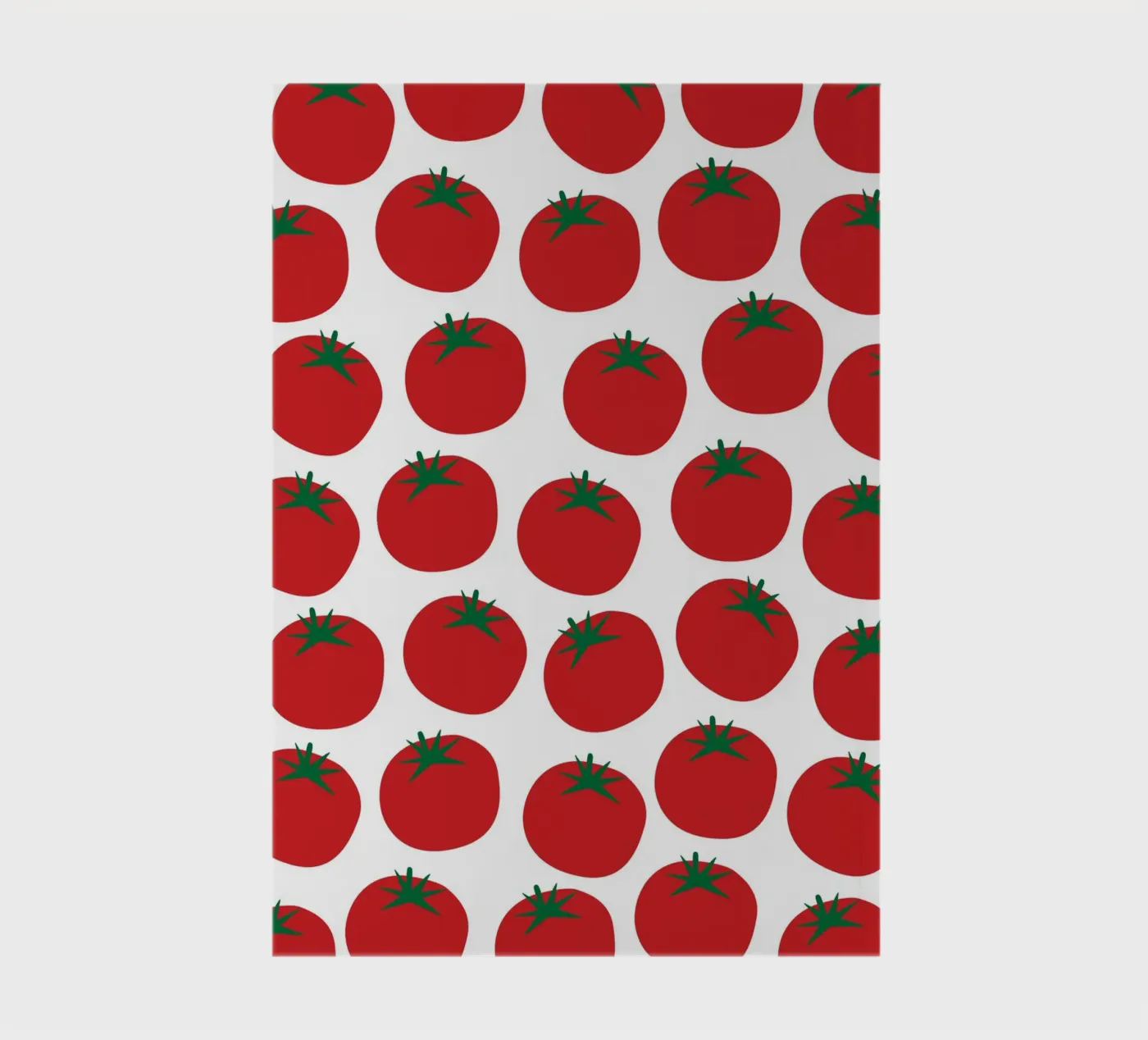 Tomatoes pattern quaderno da Happypatterns