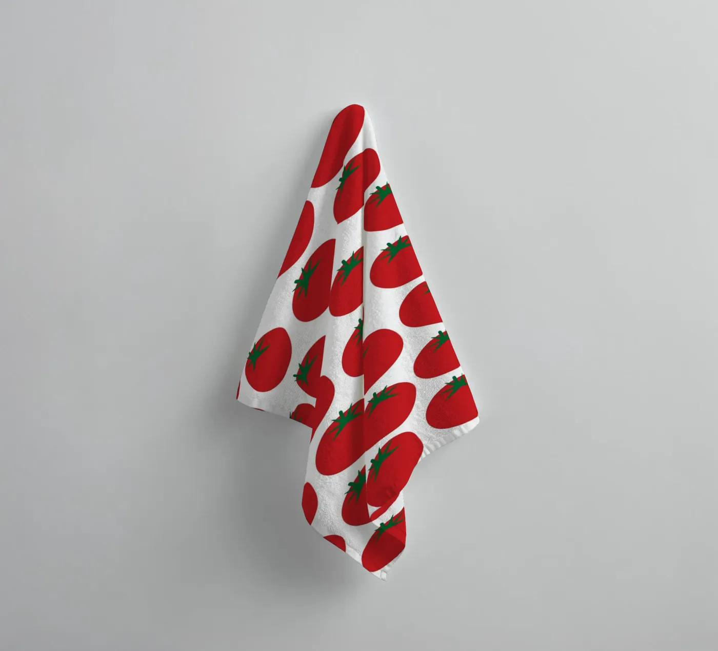 Tomatoes pattern Handtuch von Happypatterns