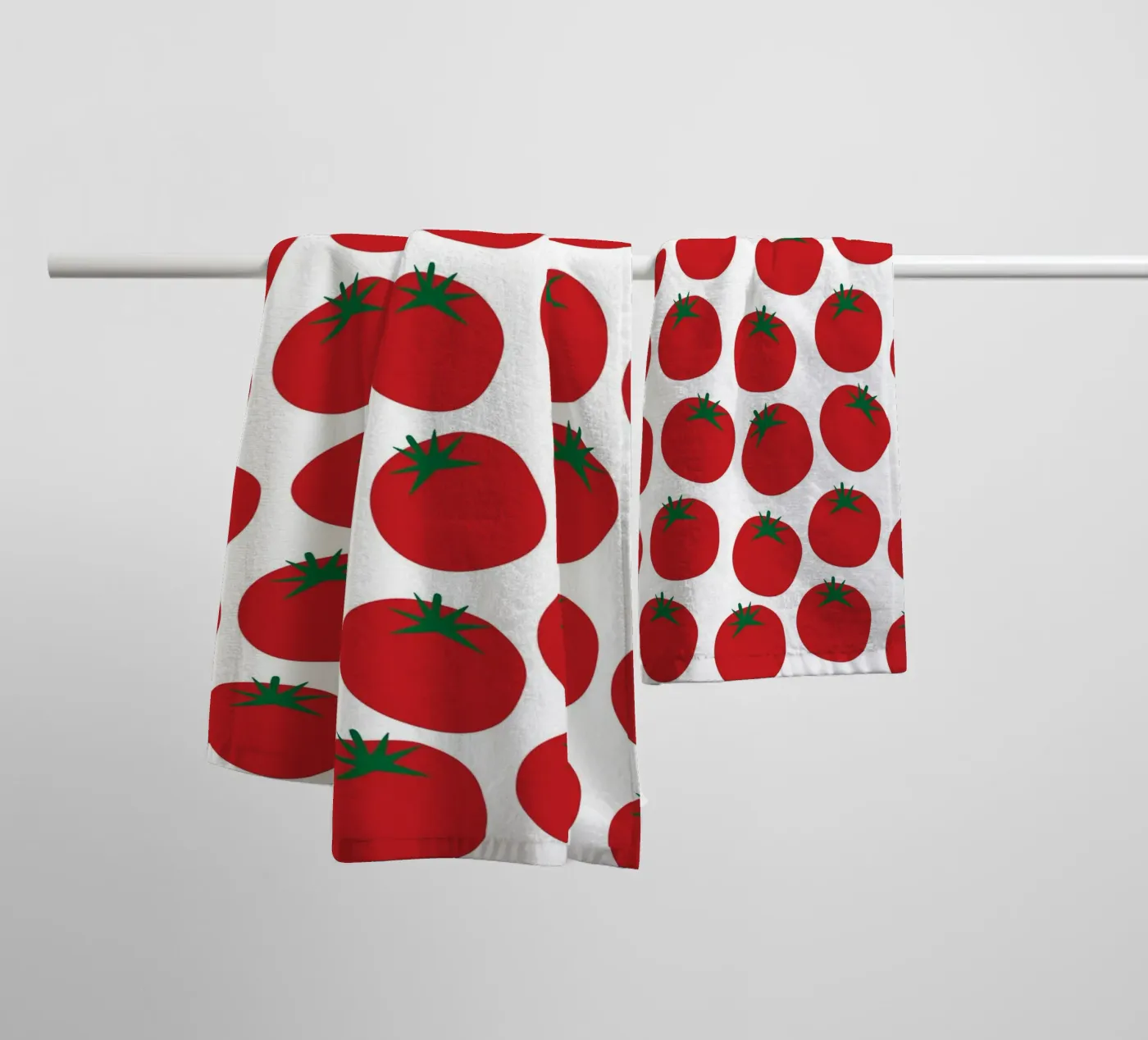 Tomatoes pattern Handtuch von Happypatterns