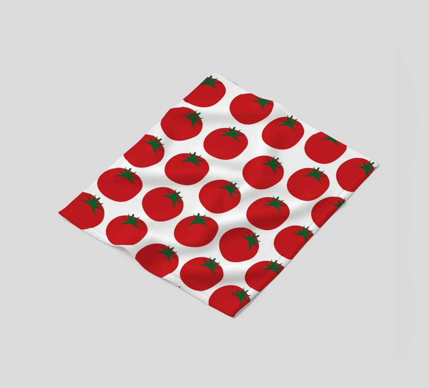 Tomatoes pattern Fleecedecke von Happypatterns