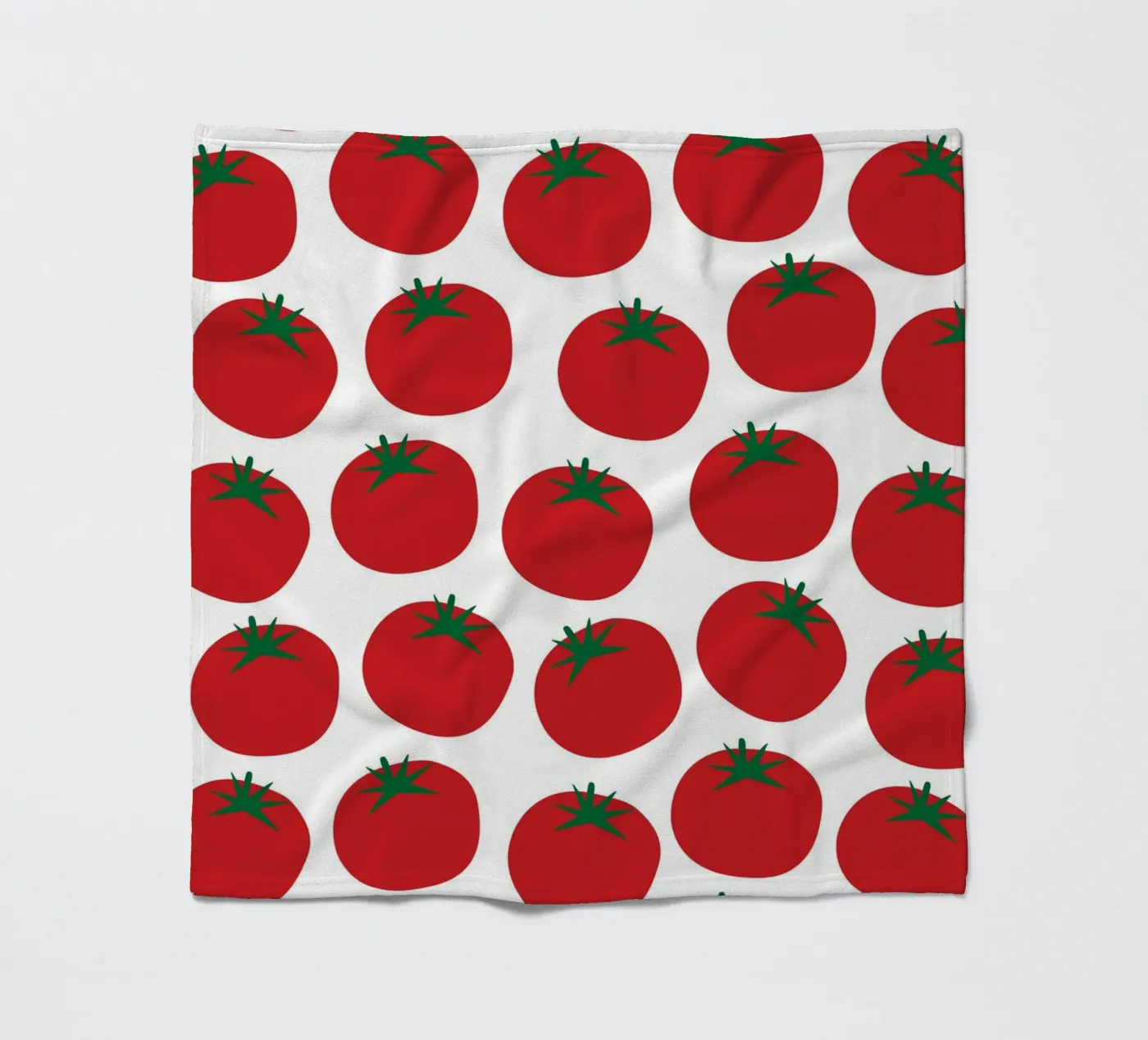 Tomatoes pattern Fleecedecke von Happypatterns