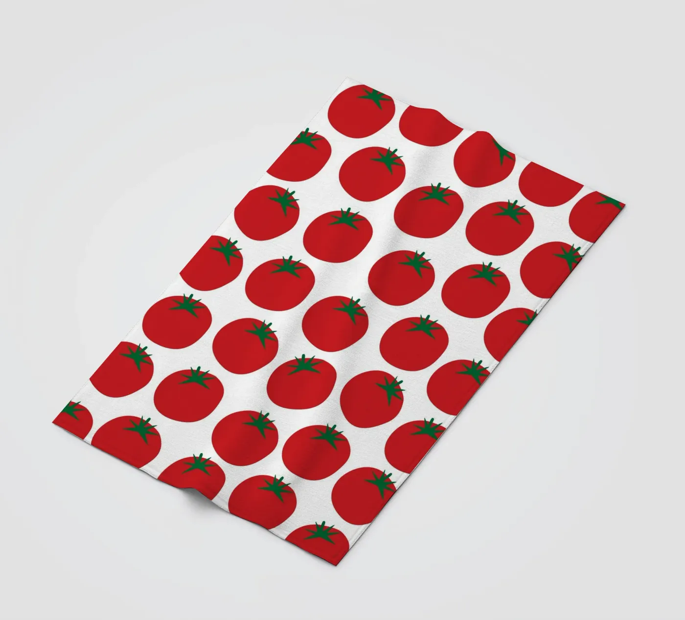 Tomatoes pattern Fleecedecke von Happypatterns