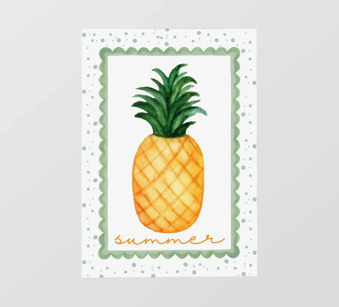 Summer pineapple pellicola backlit da Funkydays