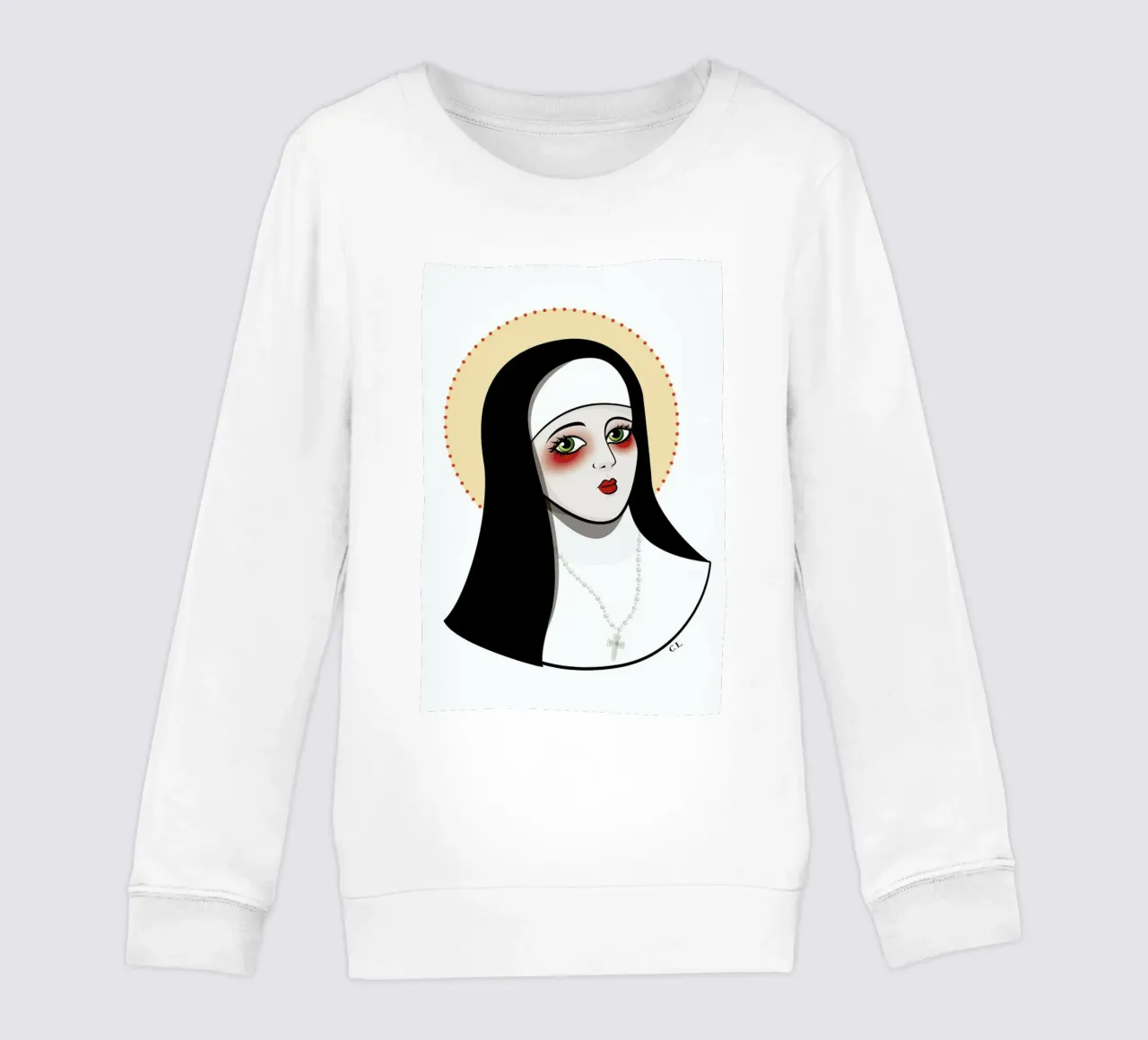 Nun Kinder Sweatshirt von Killer Wolf
