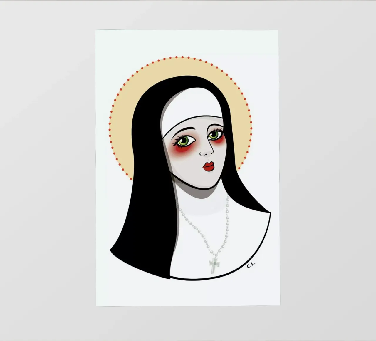 Nun telo in pvc da Killer Wolf