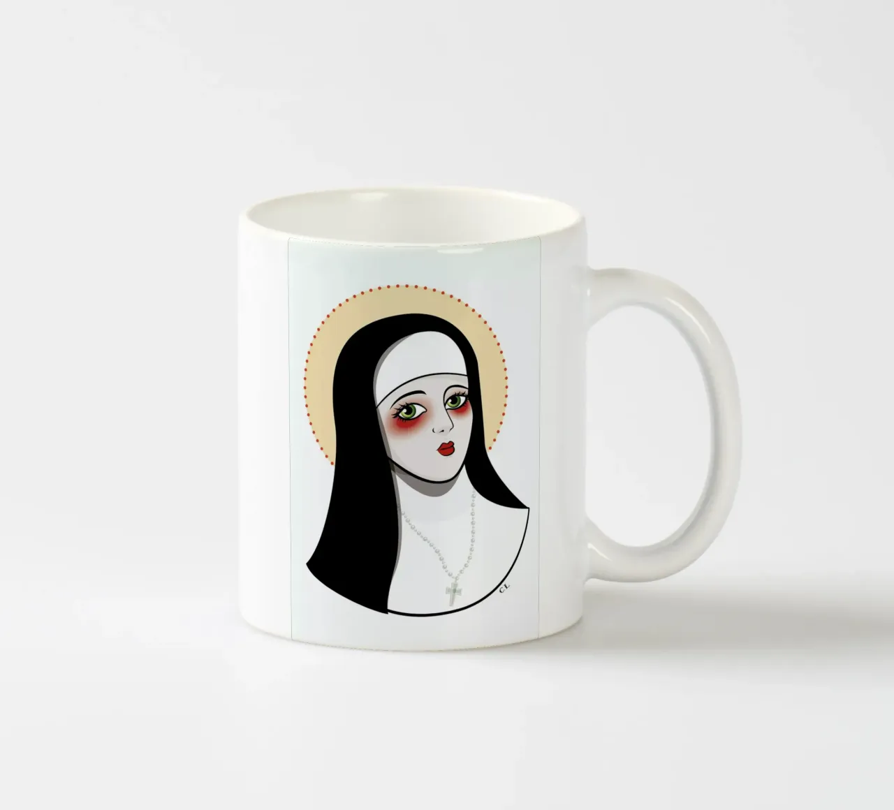 Nun tazza in ceramica da Killer Wolf