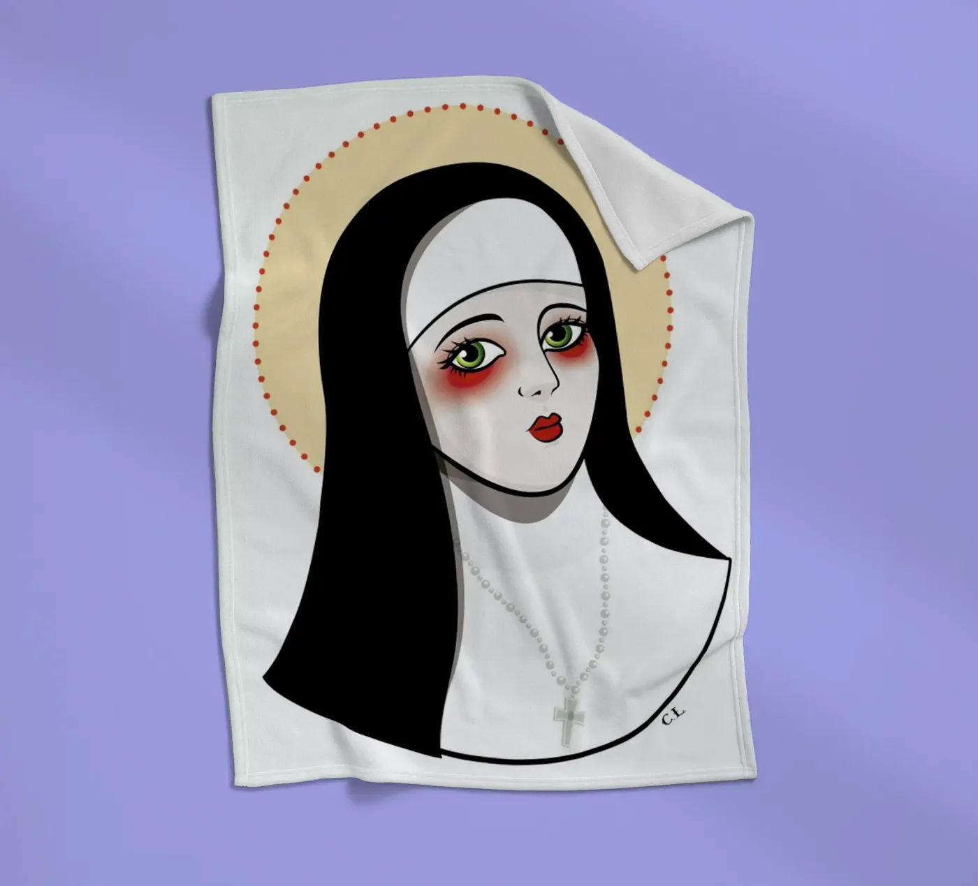Nun coperta in pile da Killer Wolf