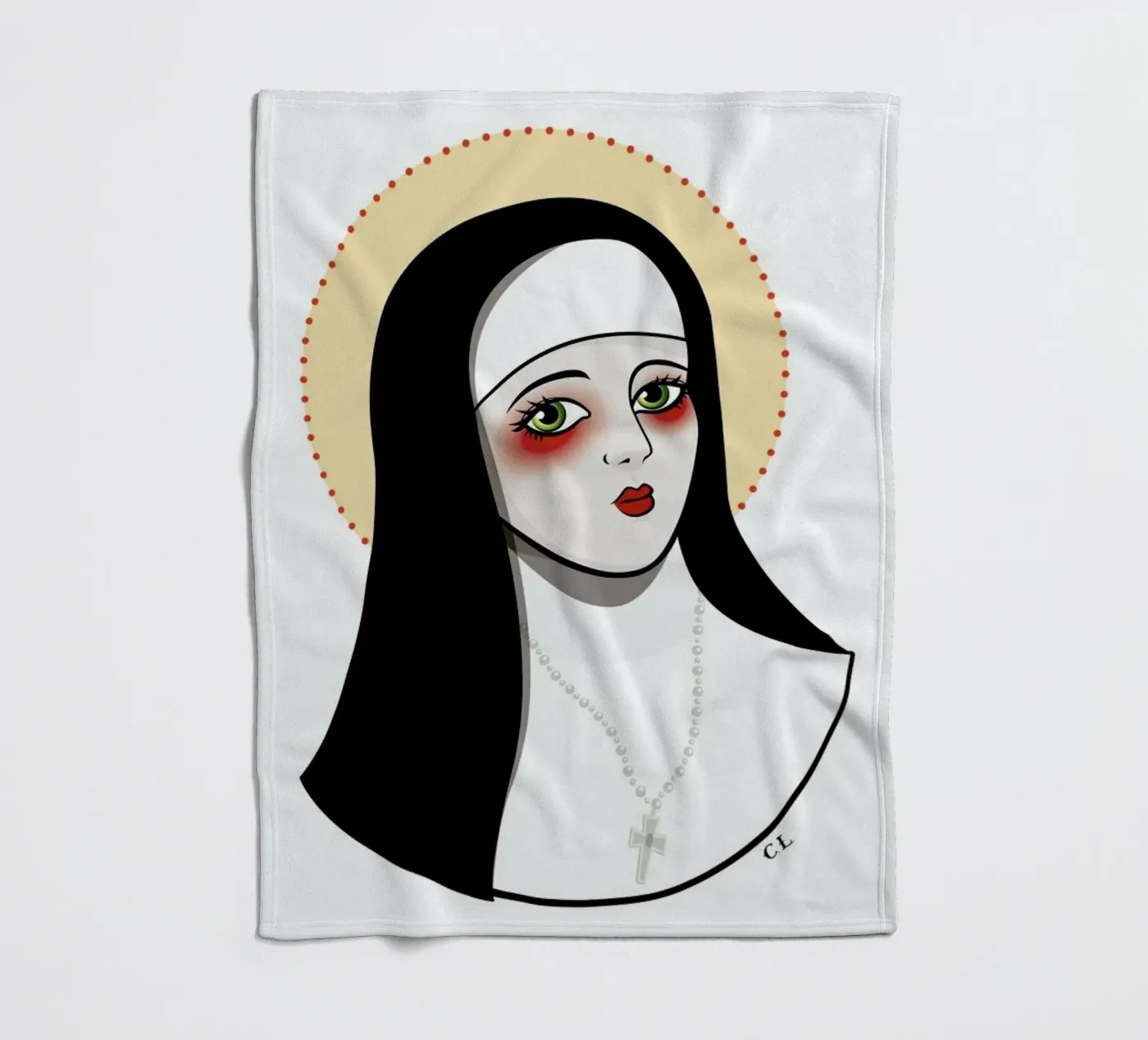 Nun coperta in pile da Killer Wolf